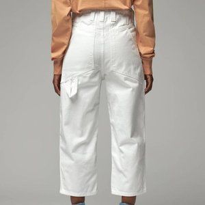 Eckhaus Latta White Baggy Jeans